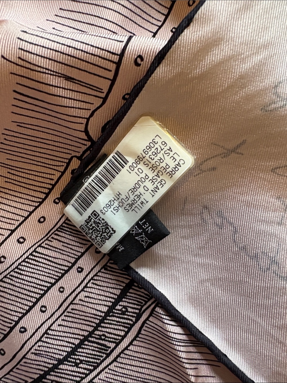 Brand new hermes Le Pegase d'Hermès scarf 140 - Picture 9 of 11